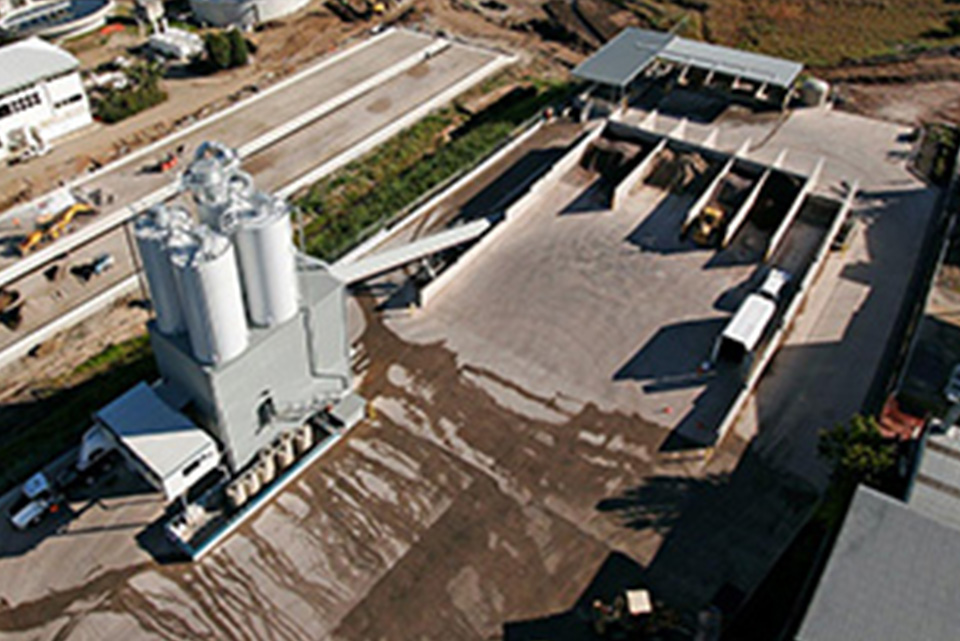 Overhead photo of Turnkey facility | featured image for Services.