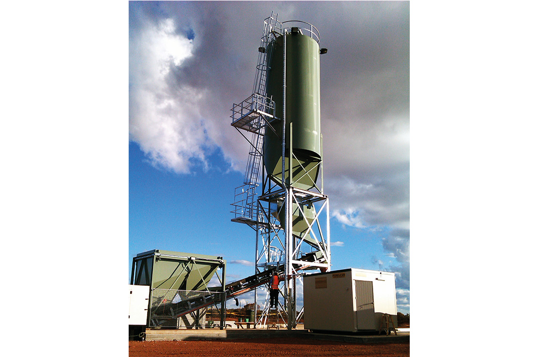 Green concrete batching plant | Featured image for the Concrete Batching Plants products from CMQ Engineering.