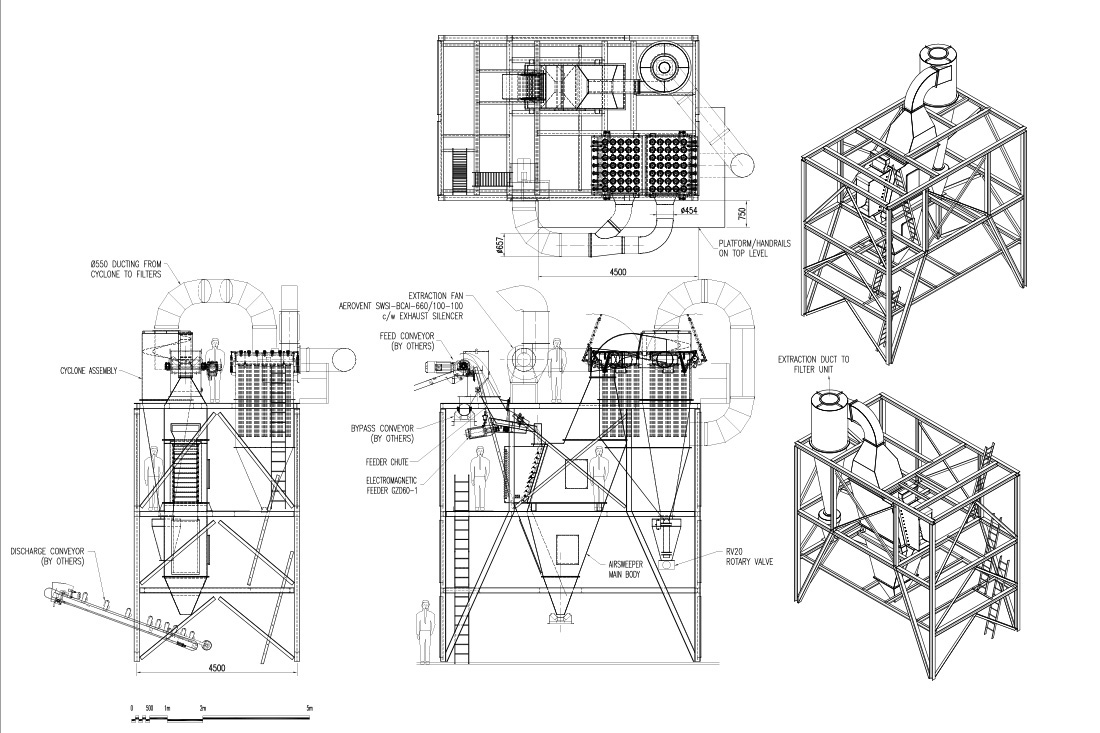 Fine Aggregate Air Classifier | CMQ Aggregate Air Classifiers